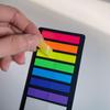 1pcs Translucence Color Sticky Memo PET Fluorescent Notes Pad Adhesive Planner Diary Stickers Index Post