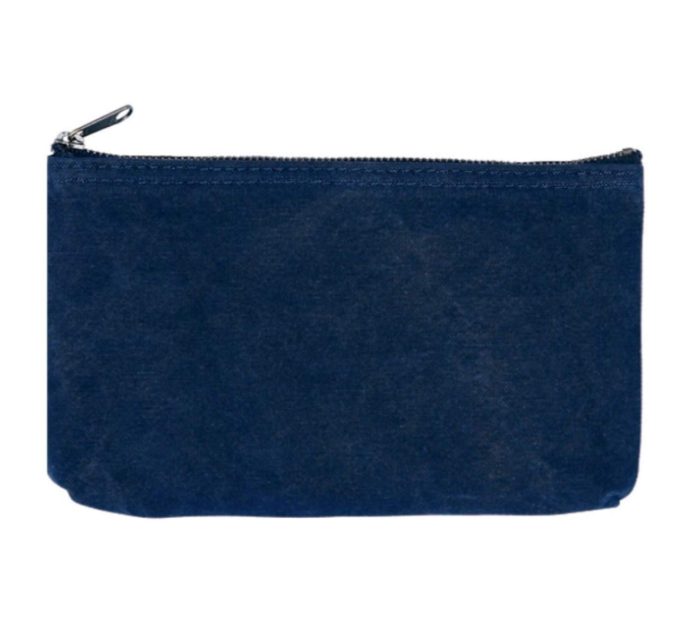 

Wanofu Soft Pencil Wide Size Case, (Navy, Wide)