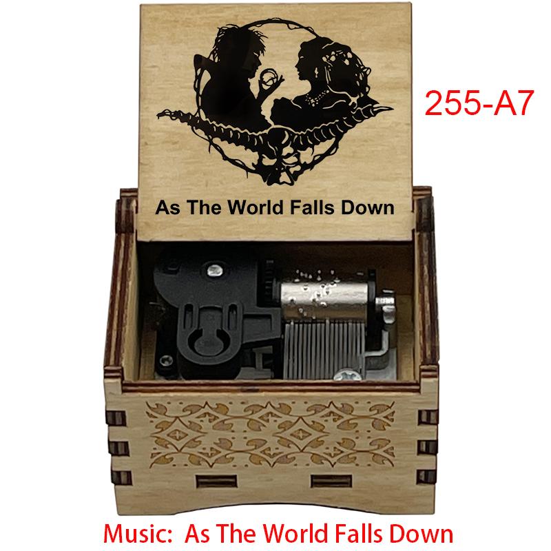 Labyrinth Fantasy Music Box As the World Falls Down Melody Magical Gift From Labyrinth Film Decoration Christmas Gifts