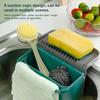Sink Drain Basket Water Strainer Suction Cup Hanging Filter Kitchen Tools Household Storage for Washing Bowls Dishes Vegetables