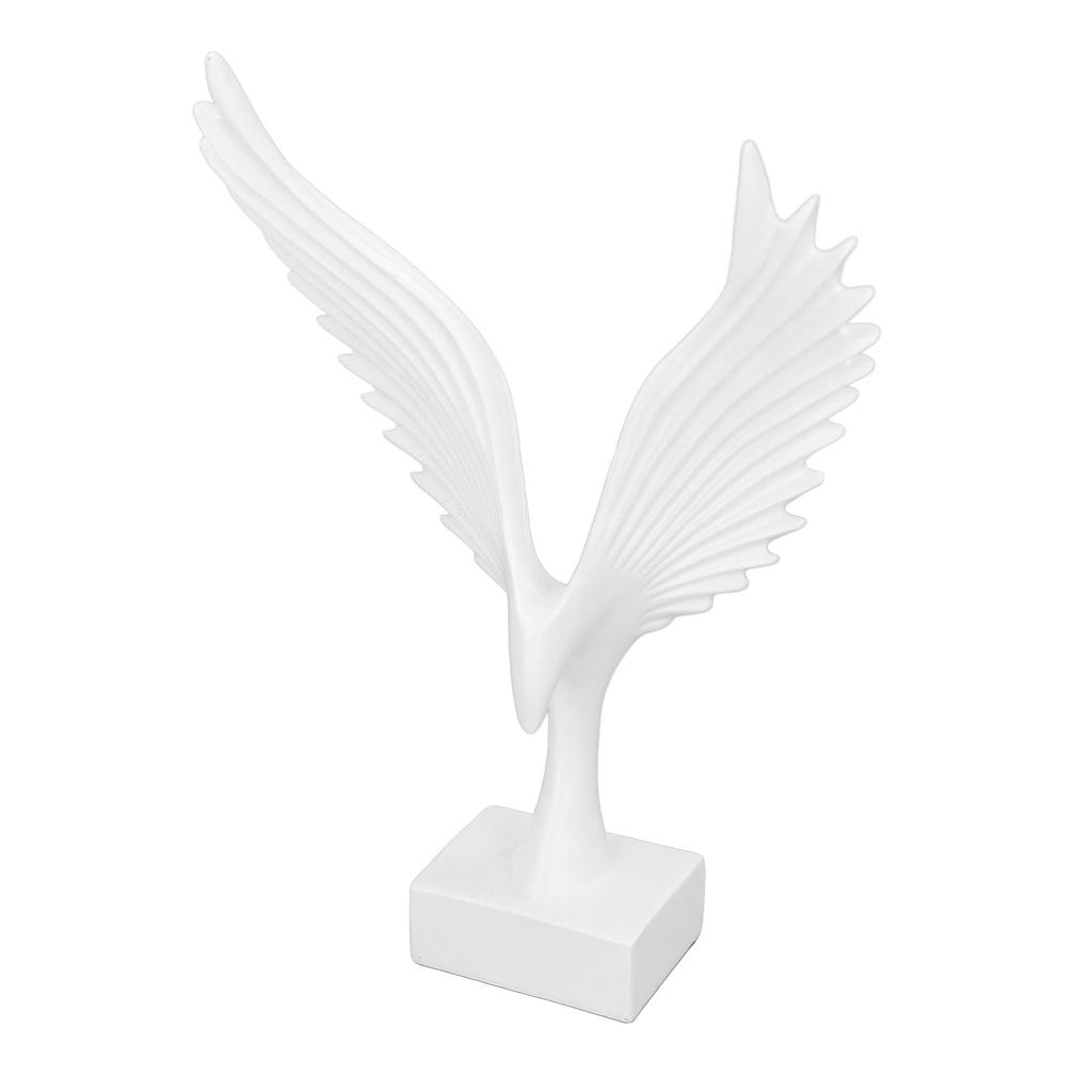 Eagle Abstract Figurine Decorative Resin Geometric   Animal Wing Sculpture Ornament for   Living Room