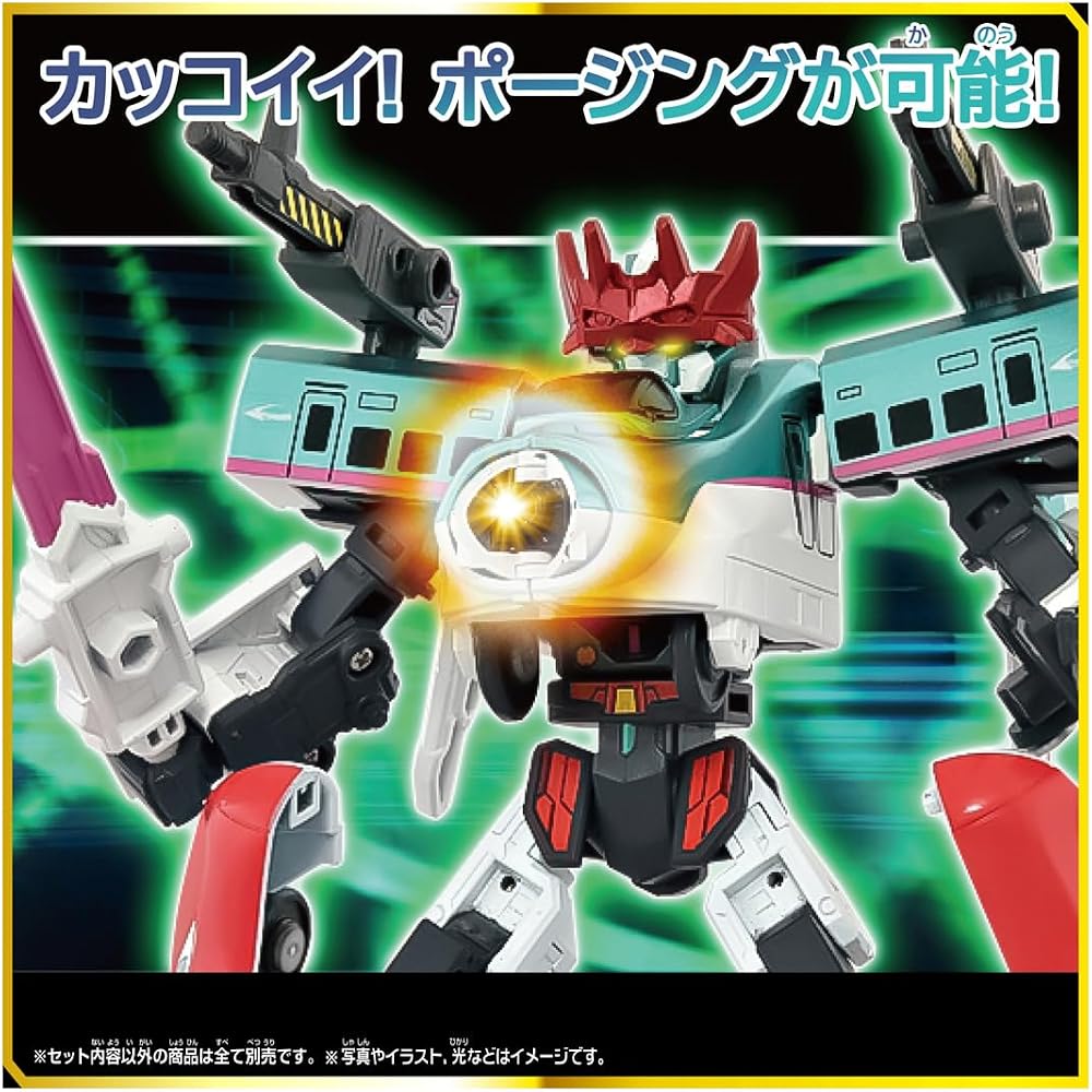 TAKARA TOMY (TAKARA TOMY) Plarail SGX Shinkalion E5 Hayabusa+E6 Komachi Link Combined Set Train T...