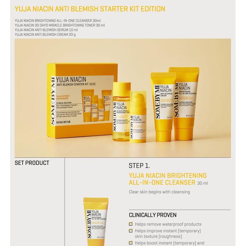 SOME BY MI Yuja Niacin Anti-Makel Starter Kit