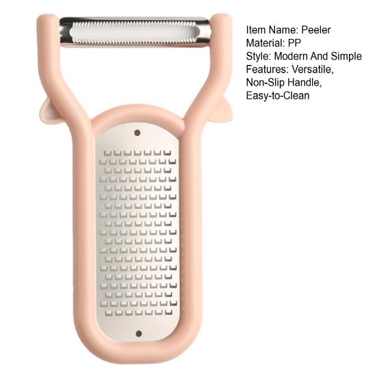 Vegetable Peeler & Grater Stainless Steel Sharp Blade Vegetable Peeler Multi-Function Kitchen Tool for Potatoes Apples