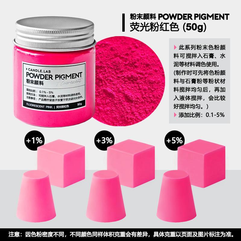 Gypsum Colored Pigments Morandi Fluorescent Dyes Rich Color Good Dispersion for Sculptures Teaching Models Candle Crafts