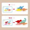 Wooden Dinosaur Stacking High Toy Color Animal Stacking Block Balance Game Educational Toys Fine Motor Training For Children