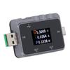 USB Tester 5 Set Data Storage Dynamic Monitoring USB A Type C Voltage Current Power Multimeter 4-24V