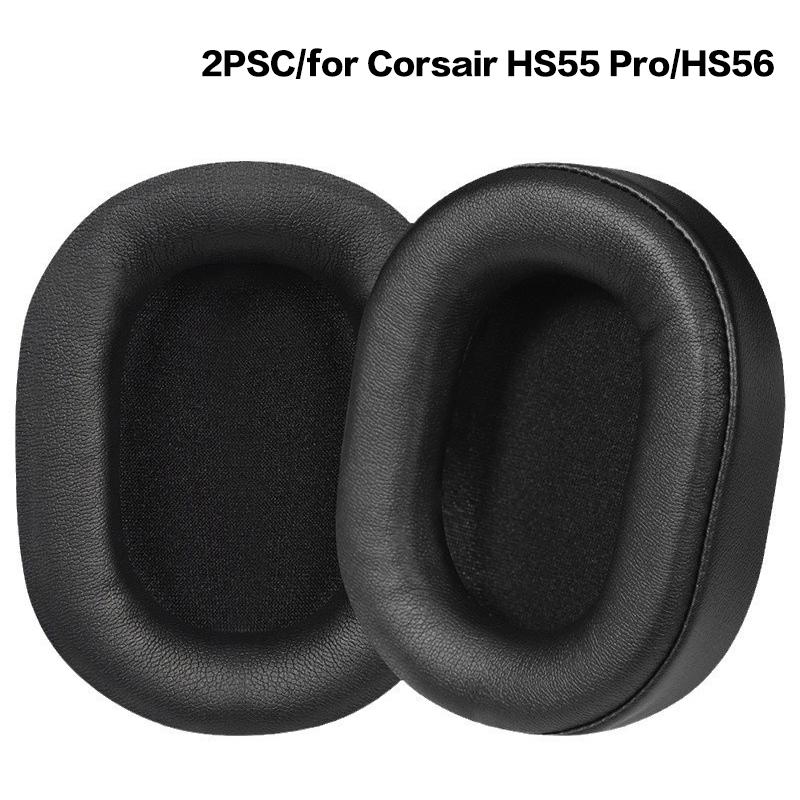 Náhradní náušníky pro sluchátka Corsair Hs55 Pro Hs65 Bezdrátová sluchátka Náhlavní souprava Náušníky Náhradní díly Houba