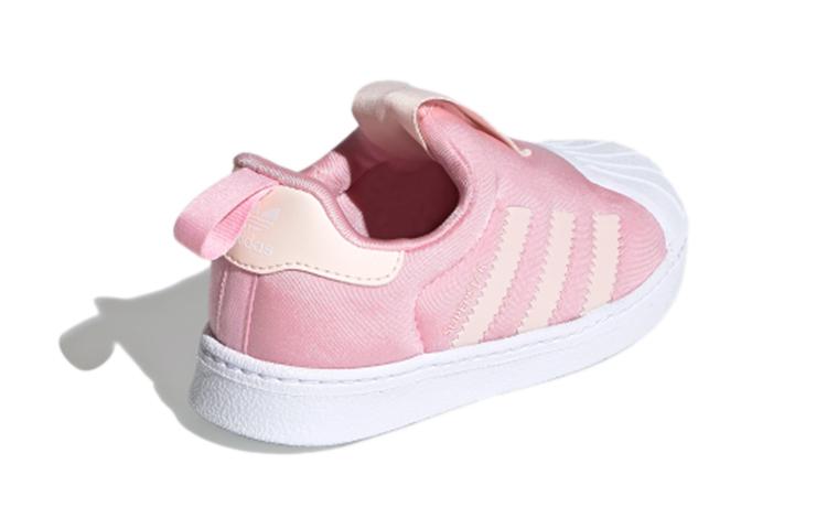 Sneakers Adidas Originals SUPERSTAR 360 Leather Abrasion Resistant Breathable Low top Skateboard Shoes Pink