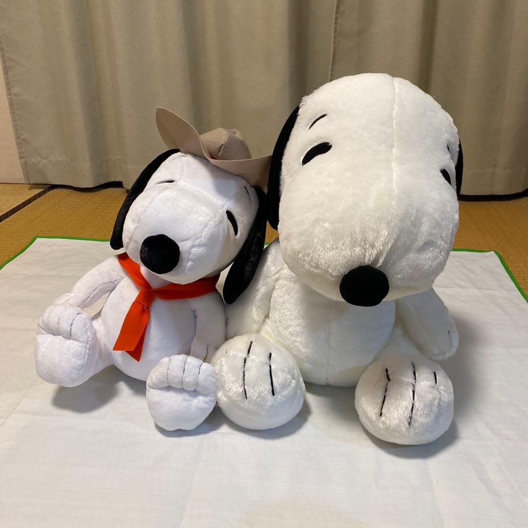 Snoopy stuffed toy 2 piece set