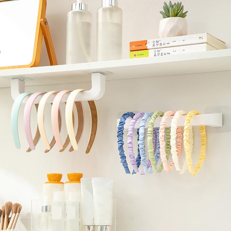 Household Hair Loop Head Rope Storage Rack, Non Punching Multifunctional Hook, Dormitory Seamless Storage Rack