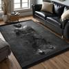 Space Car Rug Galaxy Area Rug Vintage Car Rug Space Art Carpet Cosmic Decor, Kids Room Rug Gamer Room Rugs Decoration