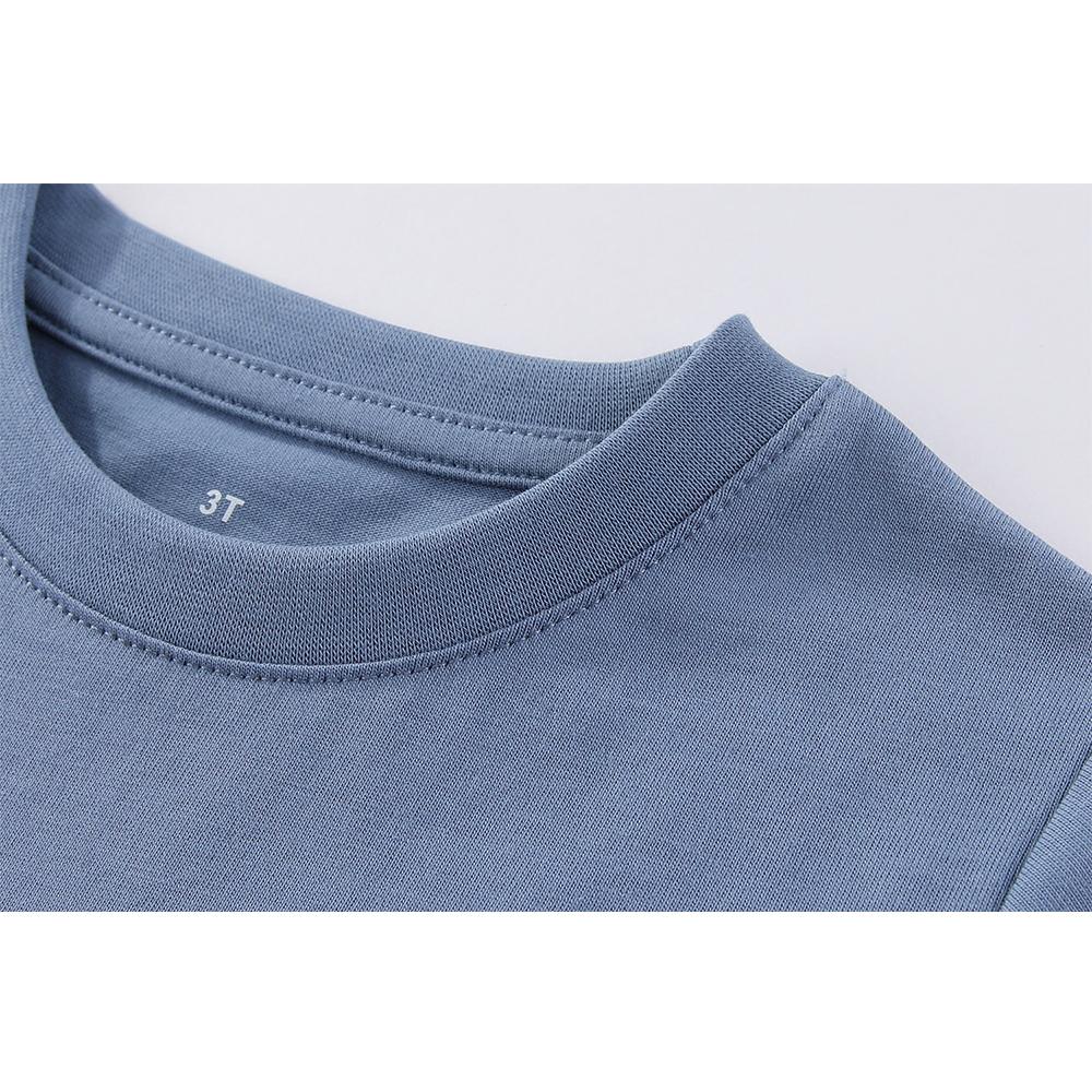 KIDDIEZOOM 5 Pcs Fashionable and Comfortable Short Sleeved T-shirt for Infants and Young Children, Boys and Girls, 100% Pure Cotton Newborn Clothing