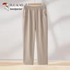 Tucano Women's Mid-Aged Summer Loose Cropped Straight-Leg Pants