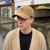 Vintage Embroidered Alphabet Baseball Cap Men'S And Women'S Versatile Sunshade Sun Protection Cap Tide Outdoor Casual Cap