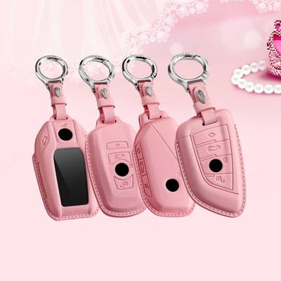 High Quality Leather for BMW X1 X3 F15 3 5 Series G11 F48 F39 520 525 F30 118i 218i 320i Display LCD Remote Car Key Case Cover