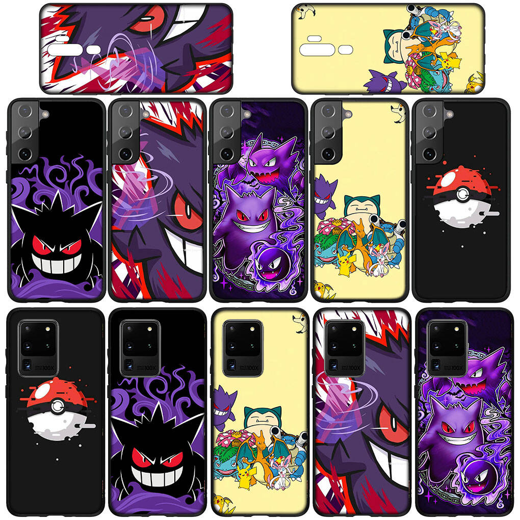 Handyhülle für iPhone 17 16 15 Plus Xiaomi Poco F8 F7 X7 X6 M8 C85 C75 Redmi Note 14 12 11 13 Pro Max A4 14C 13C 15C Pokemon GO Gengar Pikachu Hülle
