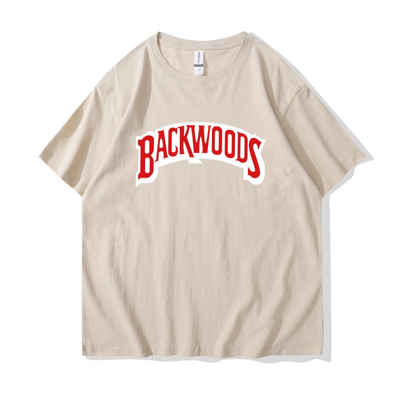 BACKWOODS T Shirts 2022 Brand New Men Short Sleeve Cotton T-Shirt Fashion Street Hip Hop Rock Streetwear Men Swag Tshirt