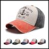 English American CA529 [White Fang] Hat, Letters, Logo, Cap, Casual, Vintage, Distressed, Design, Sports, Men's, Women's, (Black)