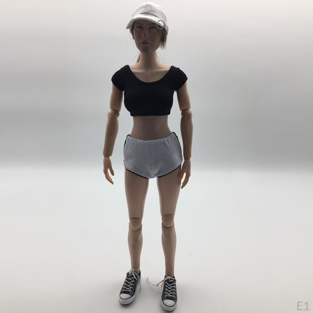 1/6 Female Athletic Clothing for 12'' Dolls