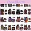 Stylish Toy Bear Backpack For Middle School Students Large Capacity And Vintage Design
