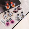 Fun Exaggerated Halloween Spider Stud Earrings – Cool, Versatile, and Fashionable European & American Style Accessory