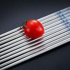 5/10/15/20Pairs Stainless Steel Porcelain Print Chopsticks Non-Slip Chinese Chopstick For Cooking Eating Easy To Clean