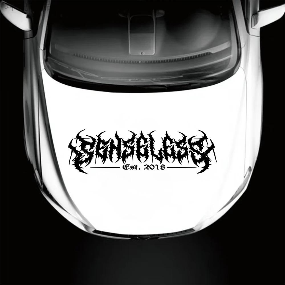 Samolepka na okno auta Bezmyšlenkovitá Zadní sklo Závodní Vinylové Decals Dveře nákladního auta Voděodolné Vnější Grafika Auto Příslušenství