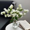 Artificial Flowers Realistic Silk Flowers UV Resistant Long-Lasting Bouquet for Home Wedding Decor Rustic Centerpiece for Living Room Table Arch