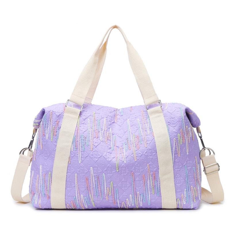 Fresh and Lightweight Short-distance Portable Travel Bag for Women's Trendy Yoga Bag for Picnics and Ingredients Storage Bag