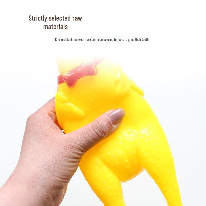 Large Screaming Chicken Prank Toy - Kids' Sounding Decompression Plaything
