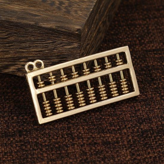 

счеты золотистый