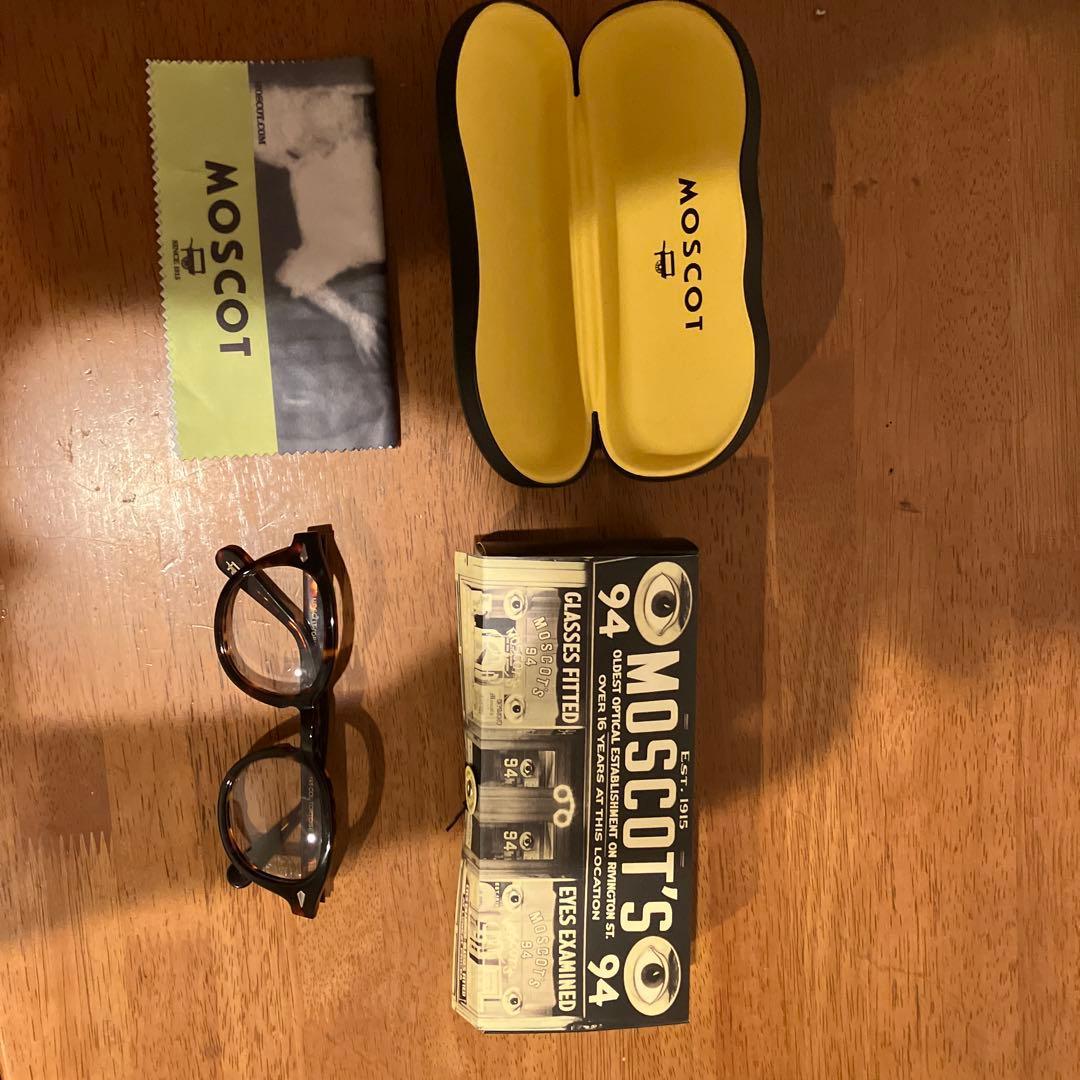 Used MOSCOT Remtosh glasses tortoiseshell pattern 49