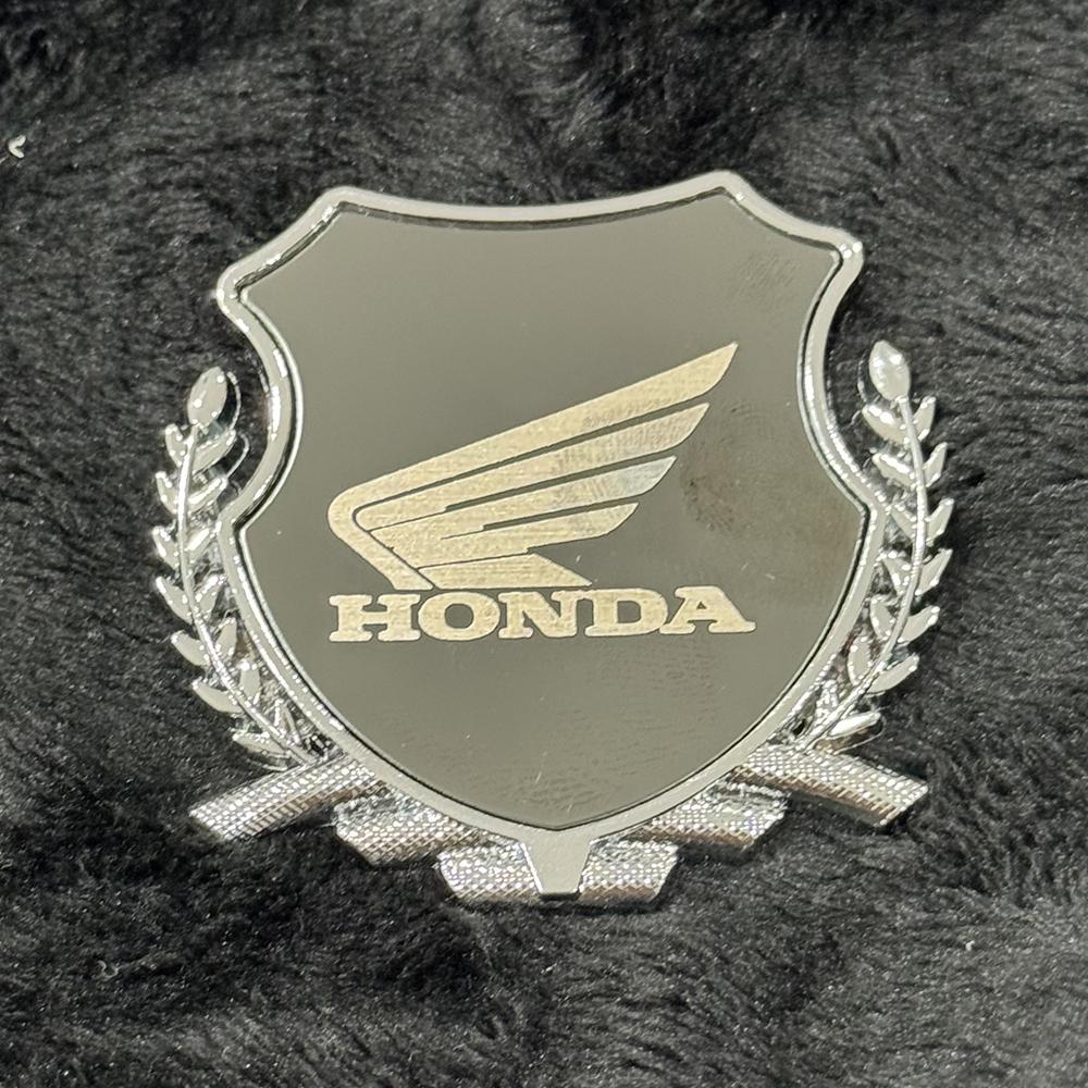 CNX1 Honda Wing Shield Emblem Sticker, 3D Metal Decorative Badge for Honda Motorcycle CBR CB Scooter Exterior Accessories