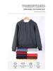 Silver Fox Fur Hooded Fleece-Lined Sweatshirt – Heavyweight, Warm, Trendy, Autumn/Winter, Versatile, Loose Fit, Custom Logo Available.