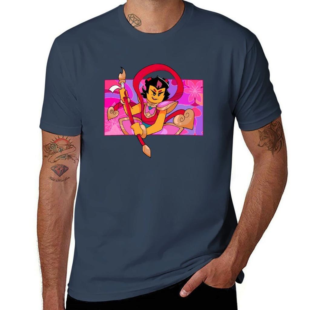Nezha Tshirt Stylish Graphic Short Sleeve Top Tshirt