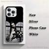M-Marilyn M-Manson Phone Case For iPhone 17,16,15,14,13,12,11,Mini,Pro,E,MAX White Matte Silicone Whtie Cover