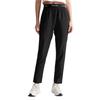 Calvin Klein Moisture Wicking Quick Dry Simple Jacquard Elastic Waist Running Fitness Knit Pants Women Pants Space-Black 4WS4P601