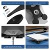 1 Piece Magnetic Roof Mount for Easy No Drill Vehicle Installation Featurings Quick Release Compacts Design and Weather