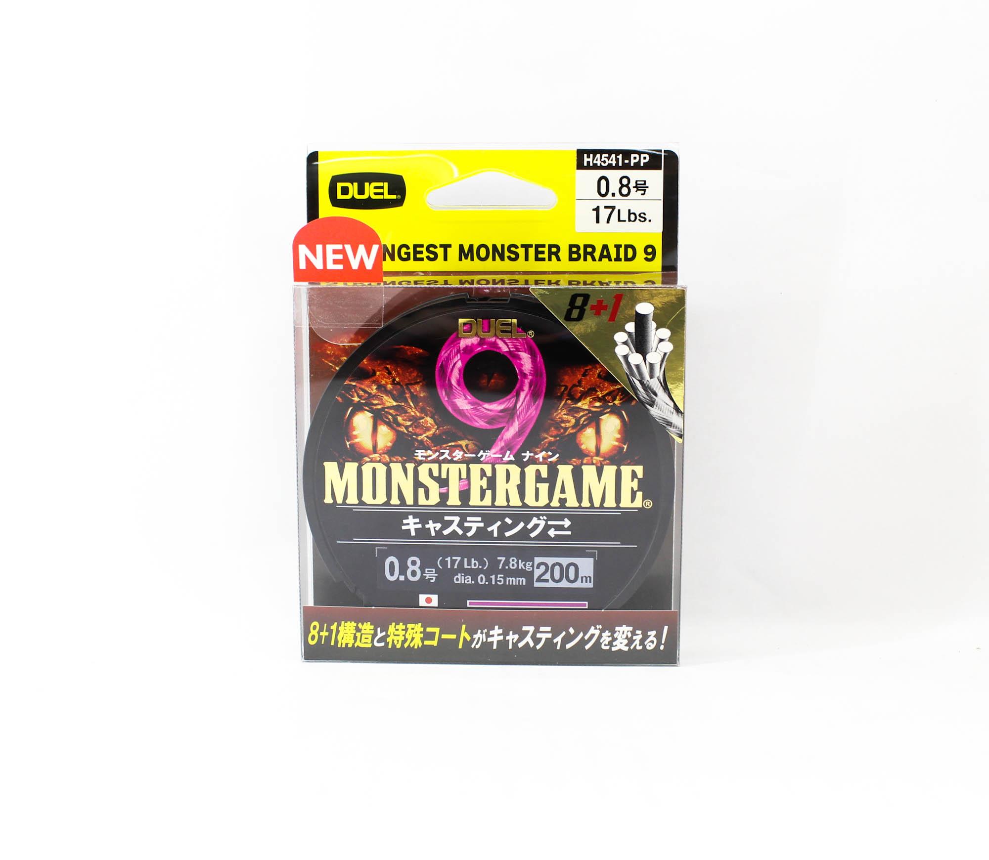 

Yo Zuri Duel P.E Line Monster Game X9 Casting Pink 200m P.E 0.8 (0547) фиолетовый/розовый