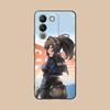 Zenless Zone Zero ZhuYuan Matte Mobile Phone Case for VIVO V60 V50 V40 V30 V29 V27 V25 V23 Pro Lite 5G Colorful Printing Cover
