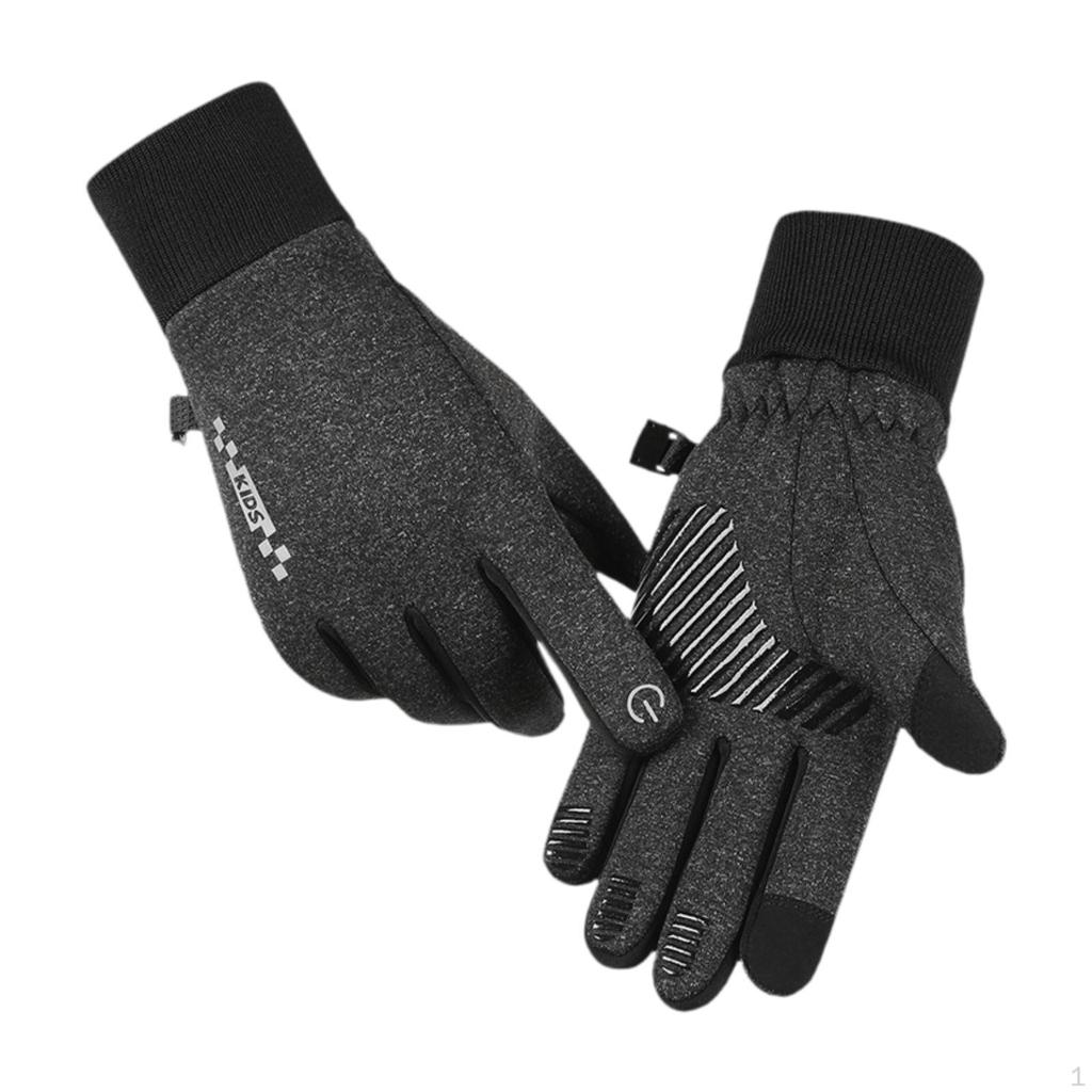 Copii Mănuși de iarnă Ciclism Ecran tactil Mănuși Cadou ușor Schi pentru alergare