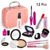 Simulation Cosmetics Set Kids Play House Toys Simulation Make Up Lipstick Nail Paint Educational Toys Pretend Makeup Girls Game