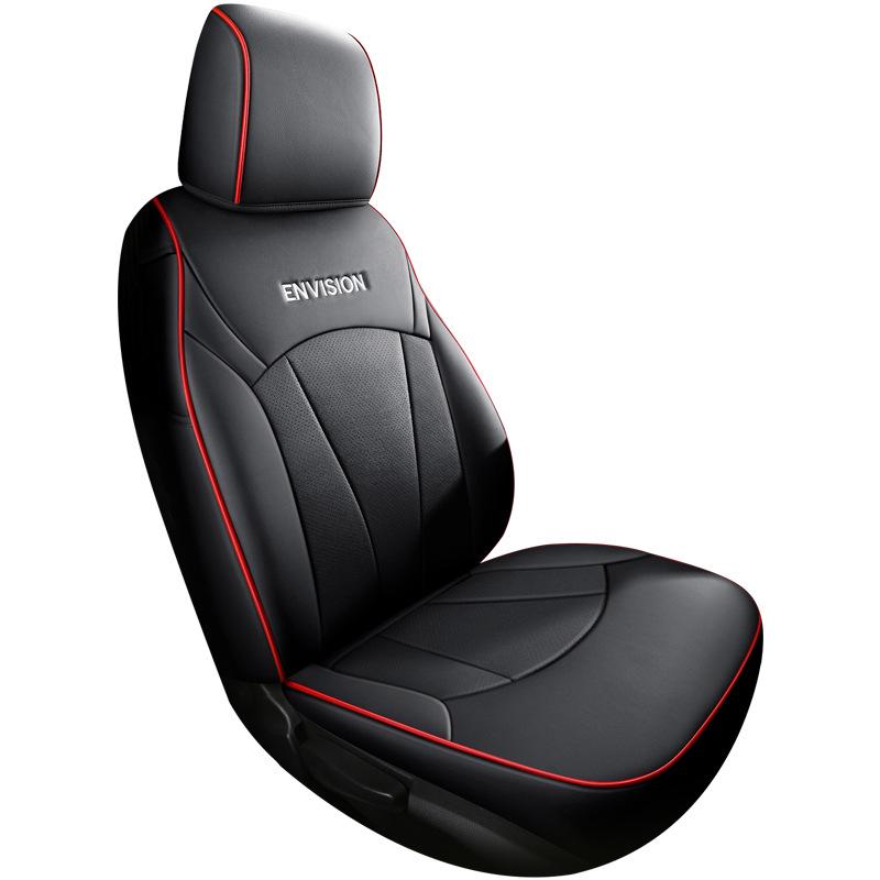 All-Season Genuine Leather Seat Cushion for Buick Envision - Five-Seater, Universal Fit