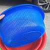 Homeglen Extra Thick Round Plastic Draining Basket