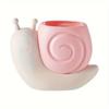 Snail-Shaped Pen Holder Multi-Functional Desk Organizer Pencil Storage Desktop Stationery Container Makeup Brush Holder