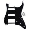FLEOR 11 Holes HSS Electric Guitar Pickguard SSH Guard Scratch Plate & Screws fit ST Guitar Parts, 8 Colors Option