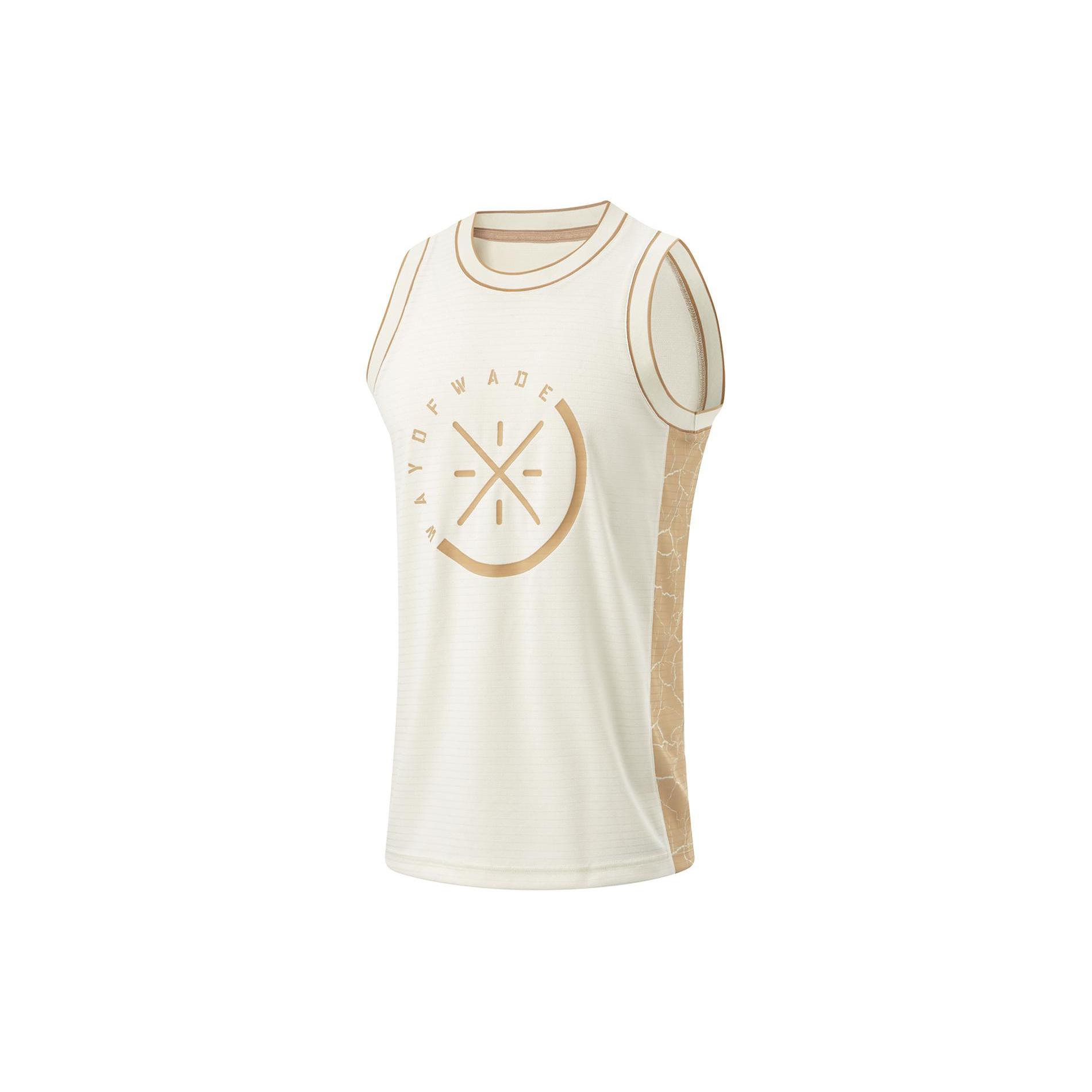 Баскетбольная майка Li Ning мужская кремовая AAYU063-3 XL
