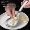 Stainless Steel Multifunctional Kitchen Utensil - Cooking Spoon Grater Grinder for Garlic Ginger Vegetables - Kitchen Supplies