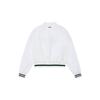 GOXO Varsity Jacket White Golf Rubber